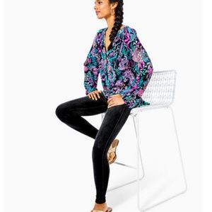 Lilly Pulitzer Myria Velour Legging